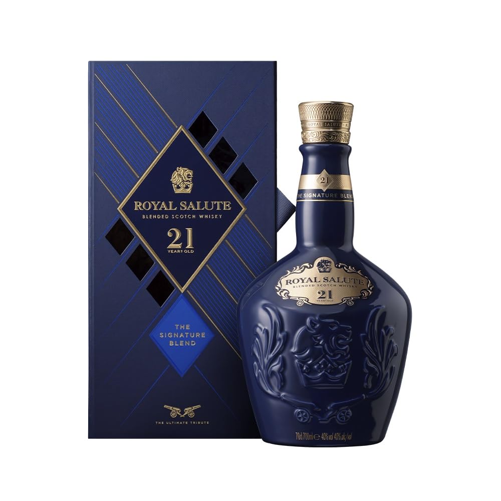 Whisky Royal Salute 21 anos The Signature Blend Escocês Whisky Royal Salute 21 anos The Signature Blend Escocês